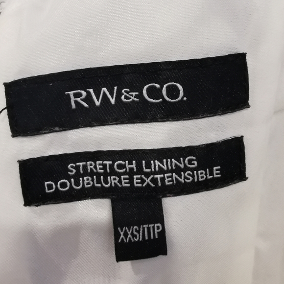 RW&Co XXS Grey&White Business Dress WITH POCKETS - Picture 7 of 9